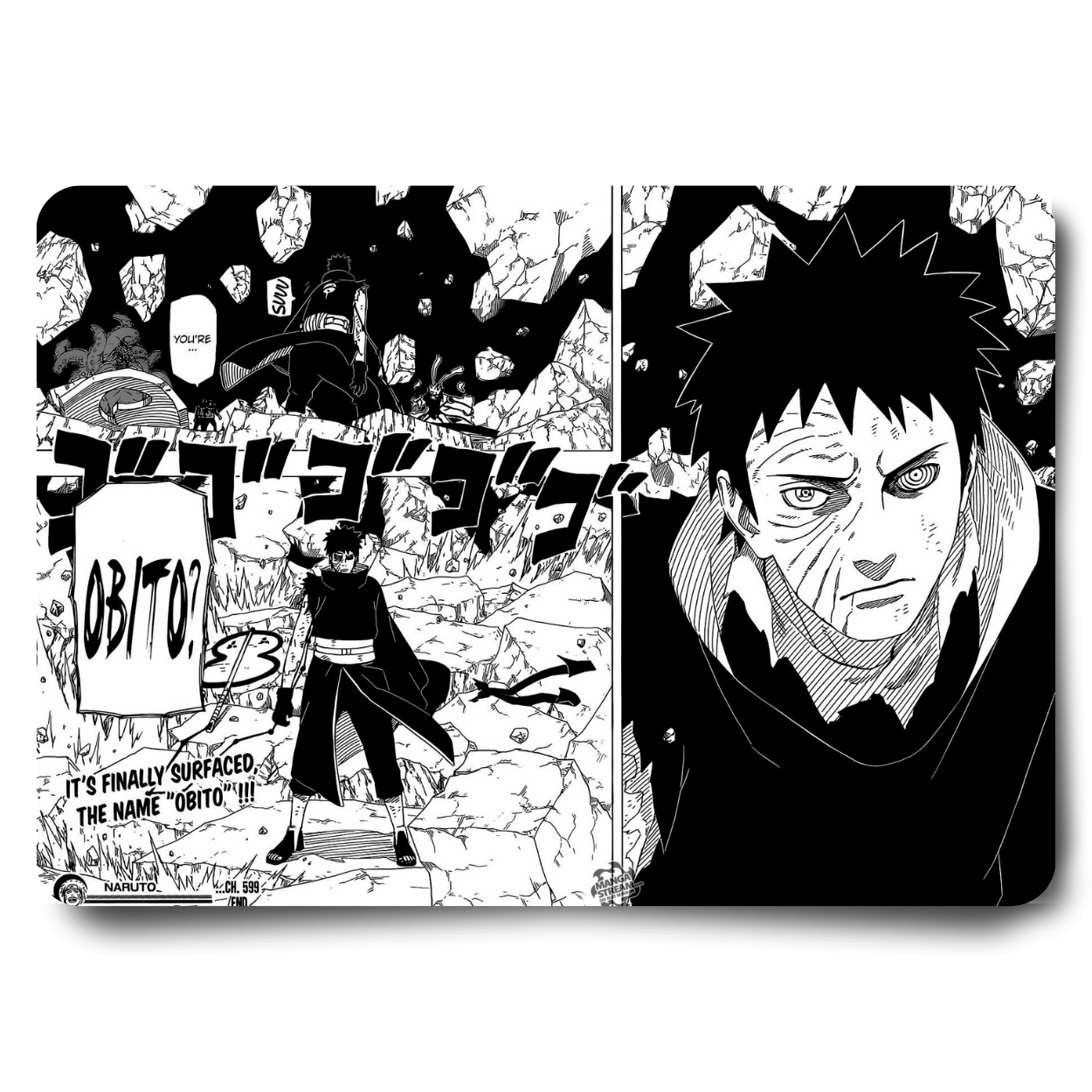 Replix Anime Mouse Pad (9 inch x 7 inch) - Manga Obito Printed Mousepad Mousepad