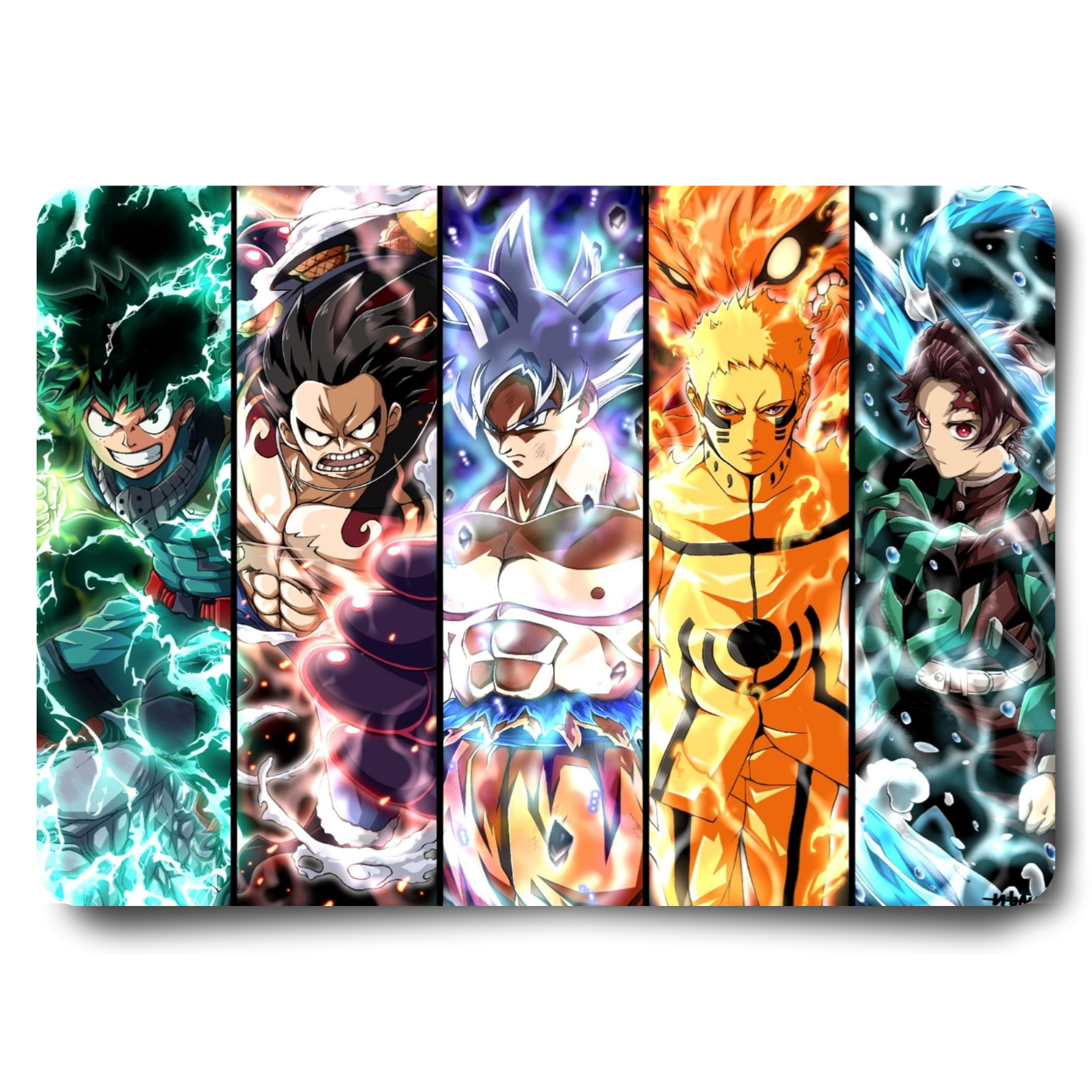 Replix Anime Mouse Pad (9 inch x 7 inch) - Mix Anime Printed Mousepad