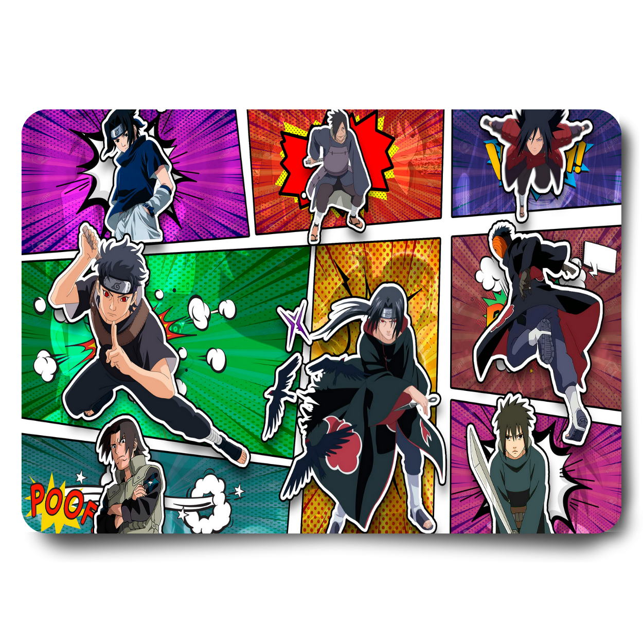 Replix Anime Mouse Pad (9 inch x 7 inch) - Naruto 13 Printed Mousepad Mousepad
