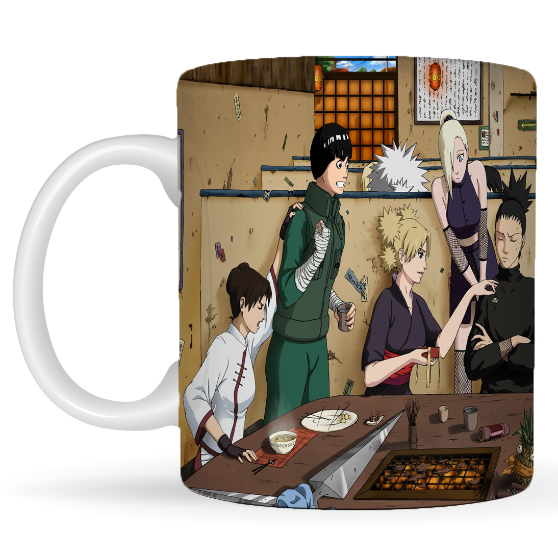 Replix Naruto Anime Printed Coffee Mug, White Ceramic Milk Mug Anime Printed, 350 ml for Gifting and Present (Naruto 11)