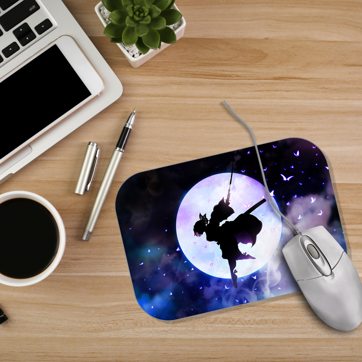 Replix Anime Mouse Pad (9 inch x 7 inch) - Shinobu Printed Mousepad Mousepad