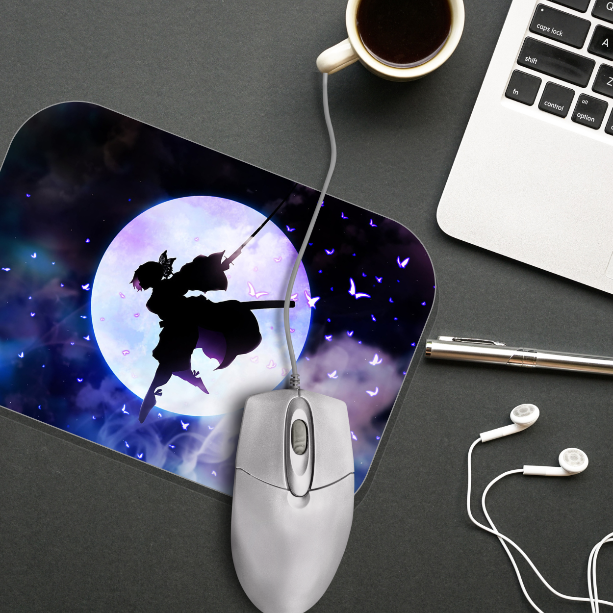 Replix Anime Mouse Pad (9 inch x 7 inch) - Shinobu Printed Mousepad Mousepad