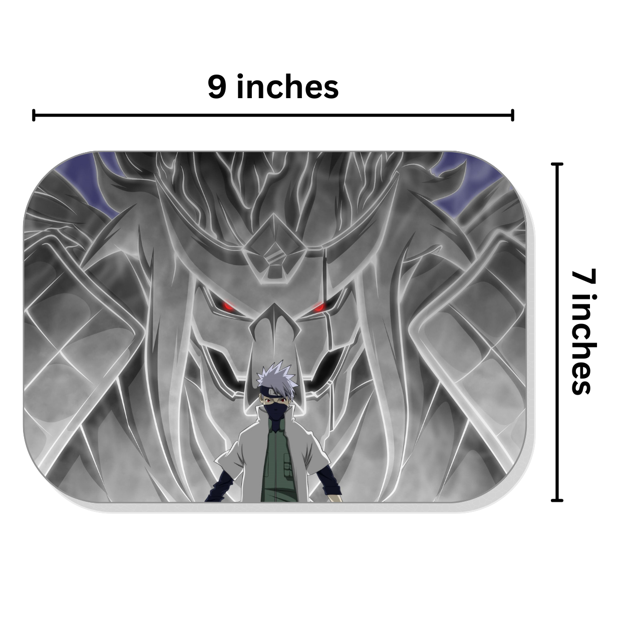 Replix Anime Mouse Pad (9 inch x 7 inch) - Kakashi 1 Printed Mousepad Mousepad