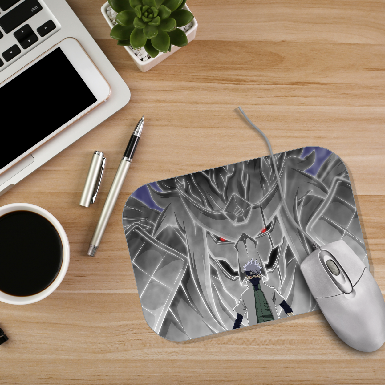 Replix Anime Mouse Pad (9 inch x 7 inch) - Kakashi 1 Printed Mousepad Mousepad