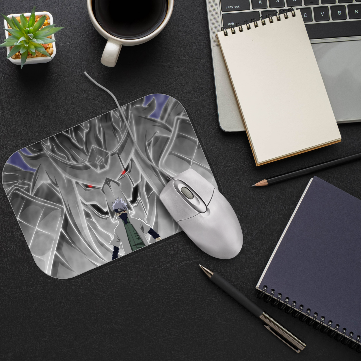 Replix Anime Mouse Pad (9 inch x 7 inch) - Kakashi 1 Printed Mousepad Mousepad