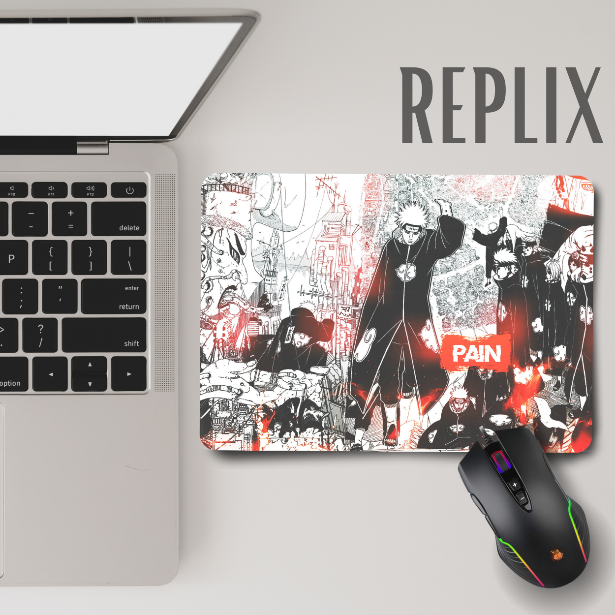 Replix Anime Mouse Pad (9 inch x 7 inch) - Pain A Printed Mousepad Mousepad