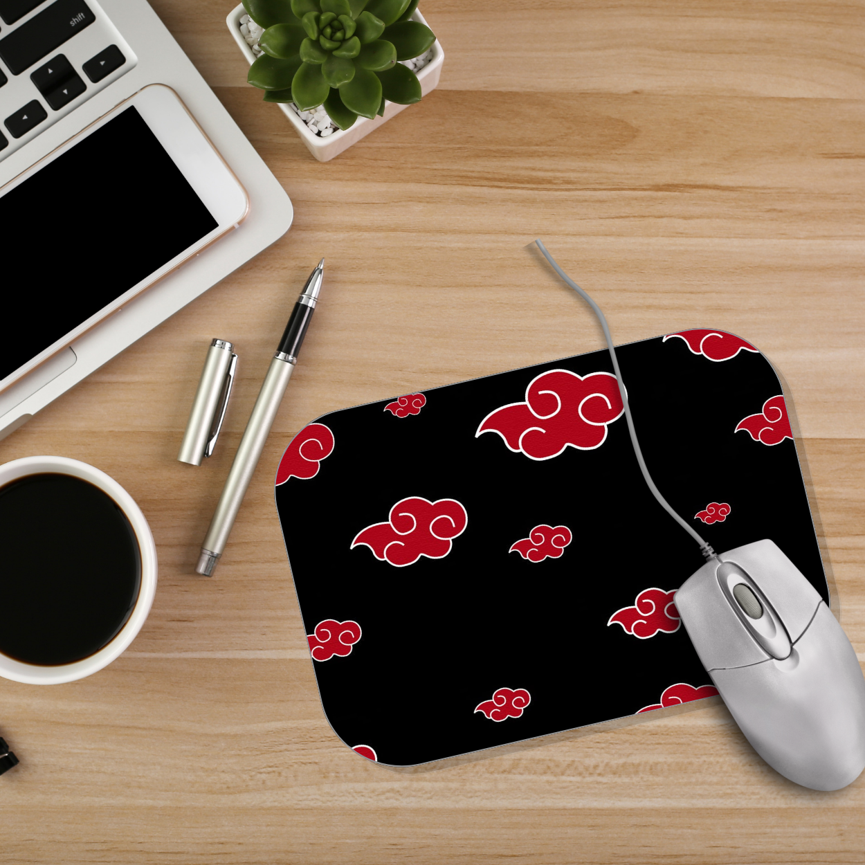 Replix Anime Mouse Pad (9 inch x 7 inch) - Cloud Printed Mousepad Mousepad