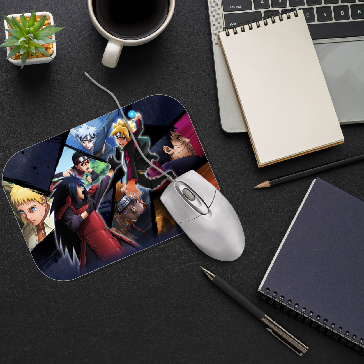Replix Anime Mouse Pad (9 inch x 7 inch) - Baruto Printed Mousepad Mousepad