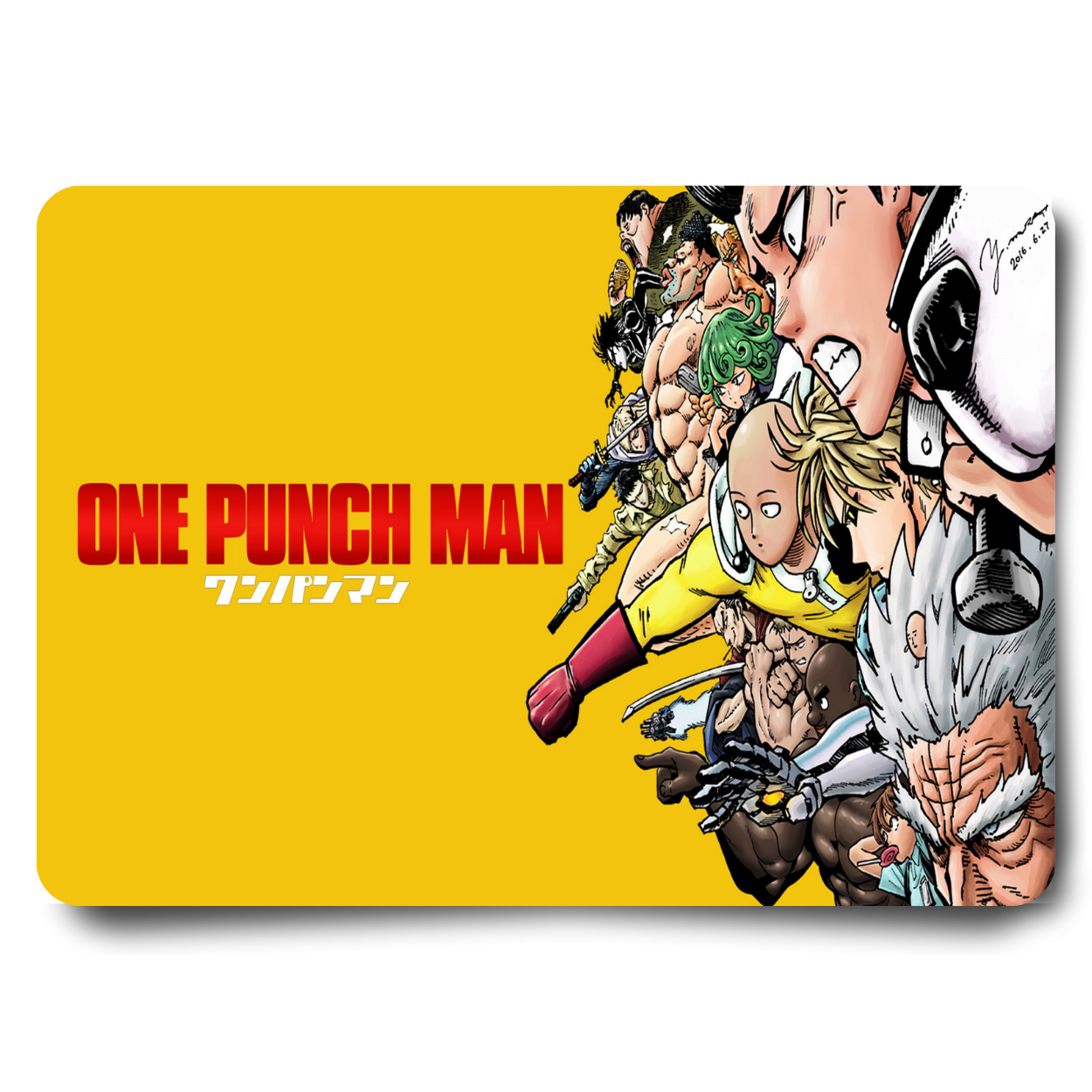 Replix Anime Mouse Pad (9 inch x 7 inch) - One Punch Man Printed Mousepad