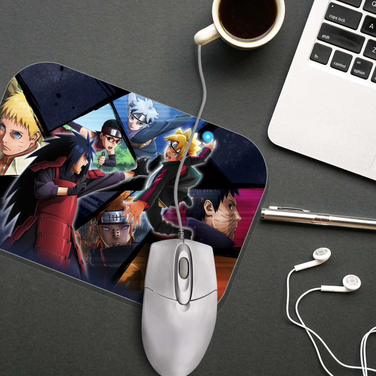 Replix Anime Mouse Pad (9 inch x 7 inch) - Baruto Printed Mousepad Mousepad