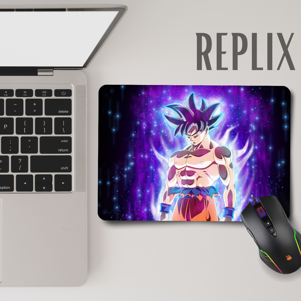 Replix Anime Mouse Pad (9 inch x 7 inch) - Goku Printed Mousepad