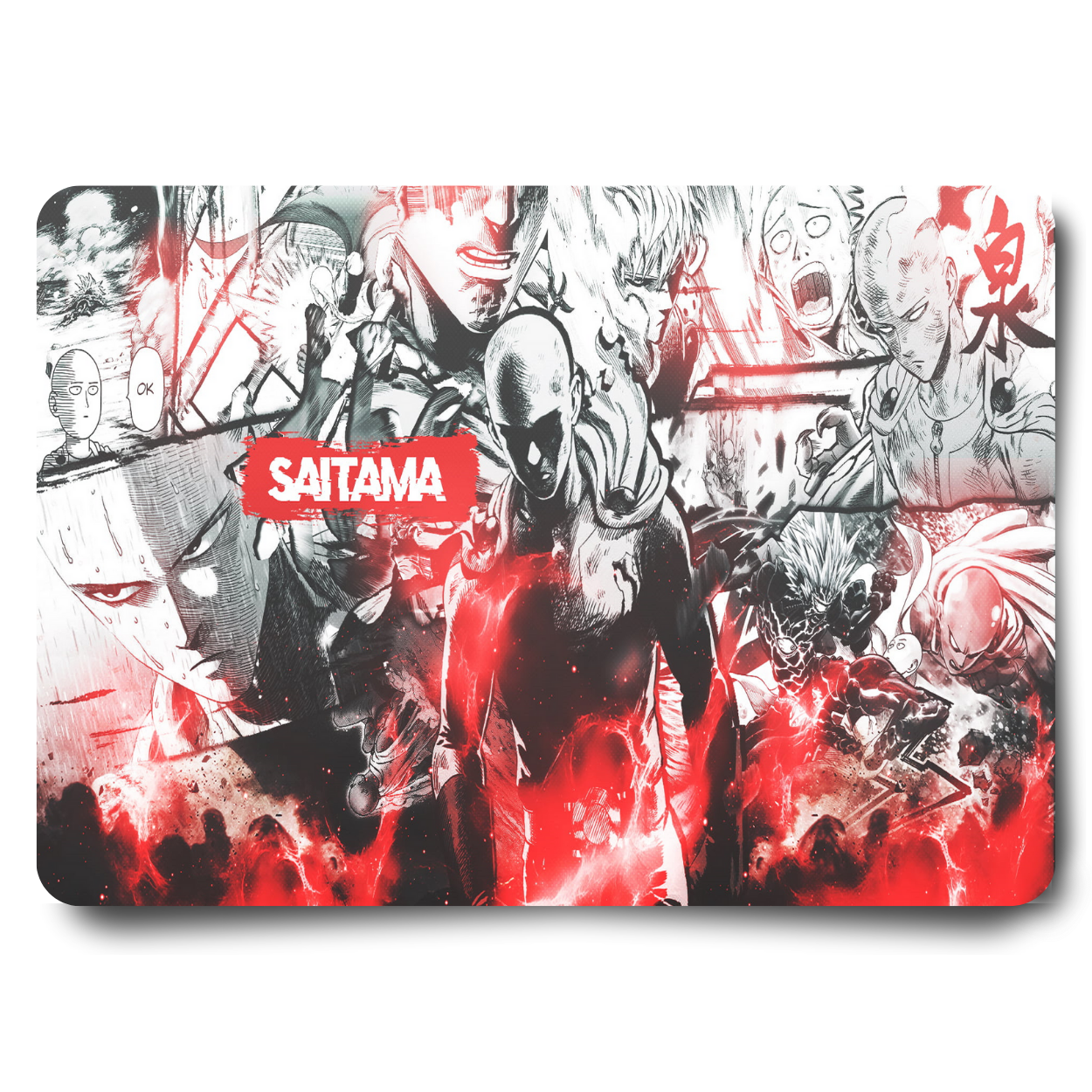 Replix Anime Mouse Pad (9 inch x 7 inch) - Sitama Printed Mousepad