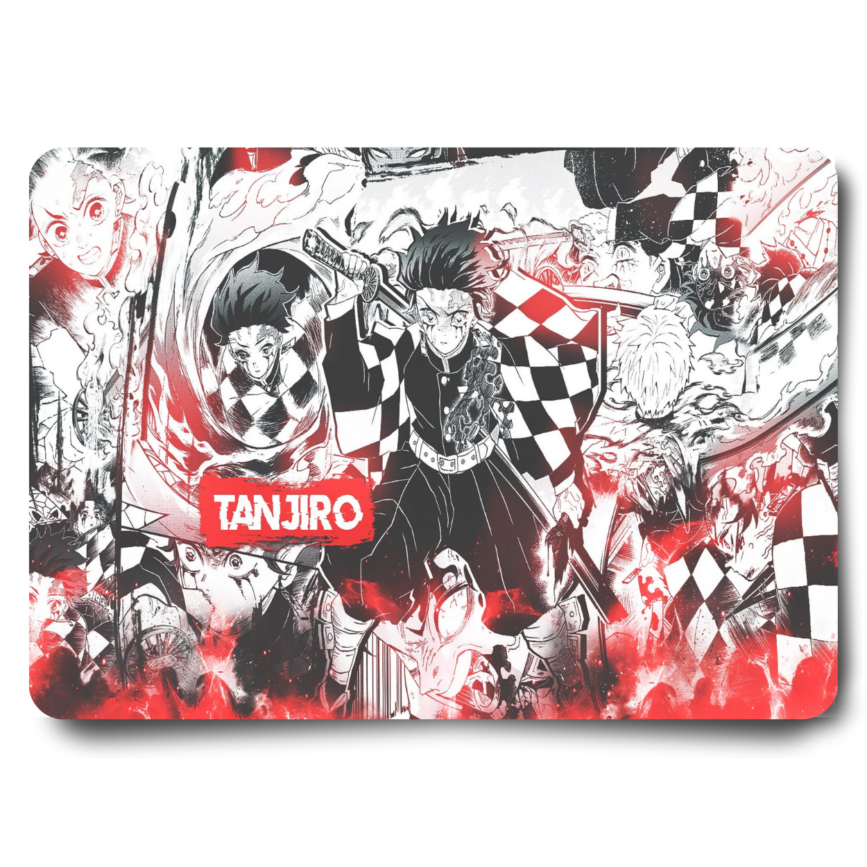 Replix Anime Mouse Pad (9 inch x 7 inch) - Tanjiro Printed Mousepad