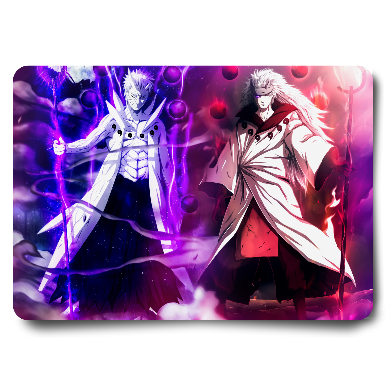 Replix Anime Mouse Pad (9 inch x 7 inch) - Madara Obito Printed Mousepad Mousepad