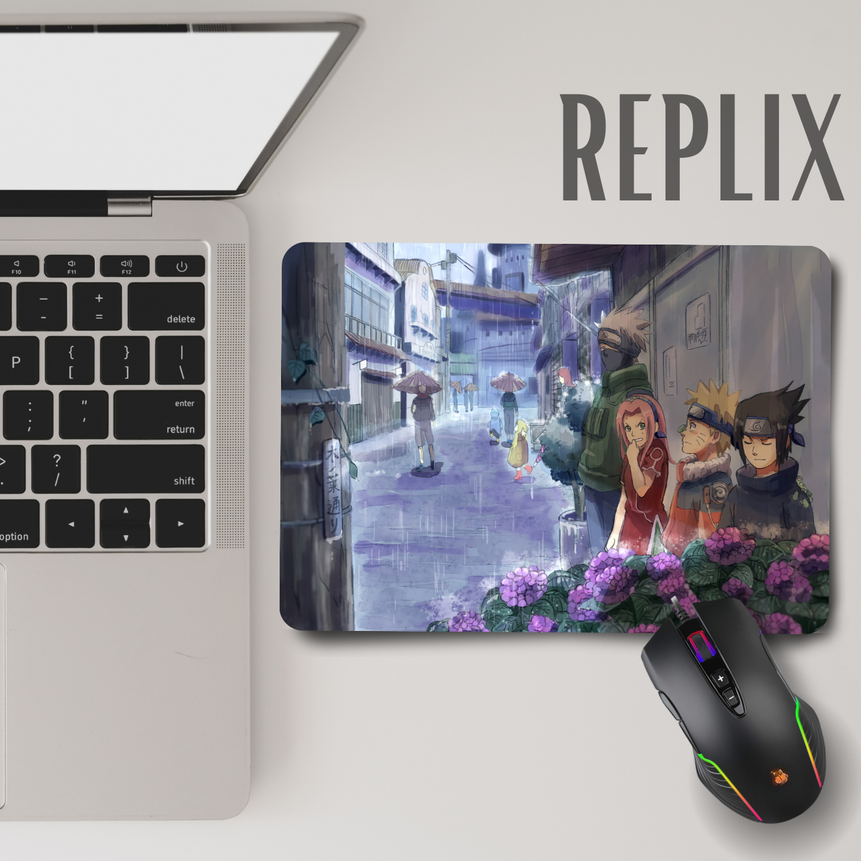 Replix Anime Mouse Pad (9 inch x 7 inch) - Naruto 2 Printed Mousepad Mousepad