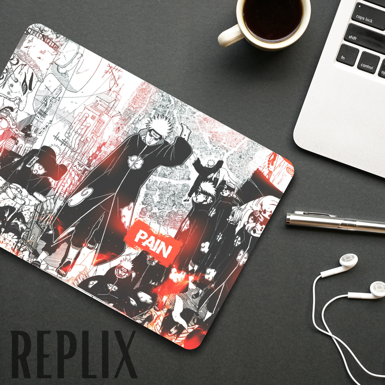 Replix Anime Mouse Pad (9 inch x 7 inch) - Pain A Printed Mousepad Mousepad