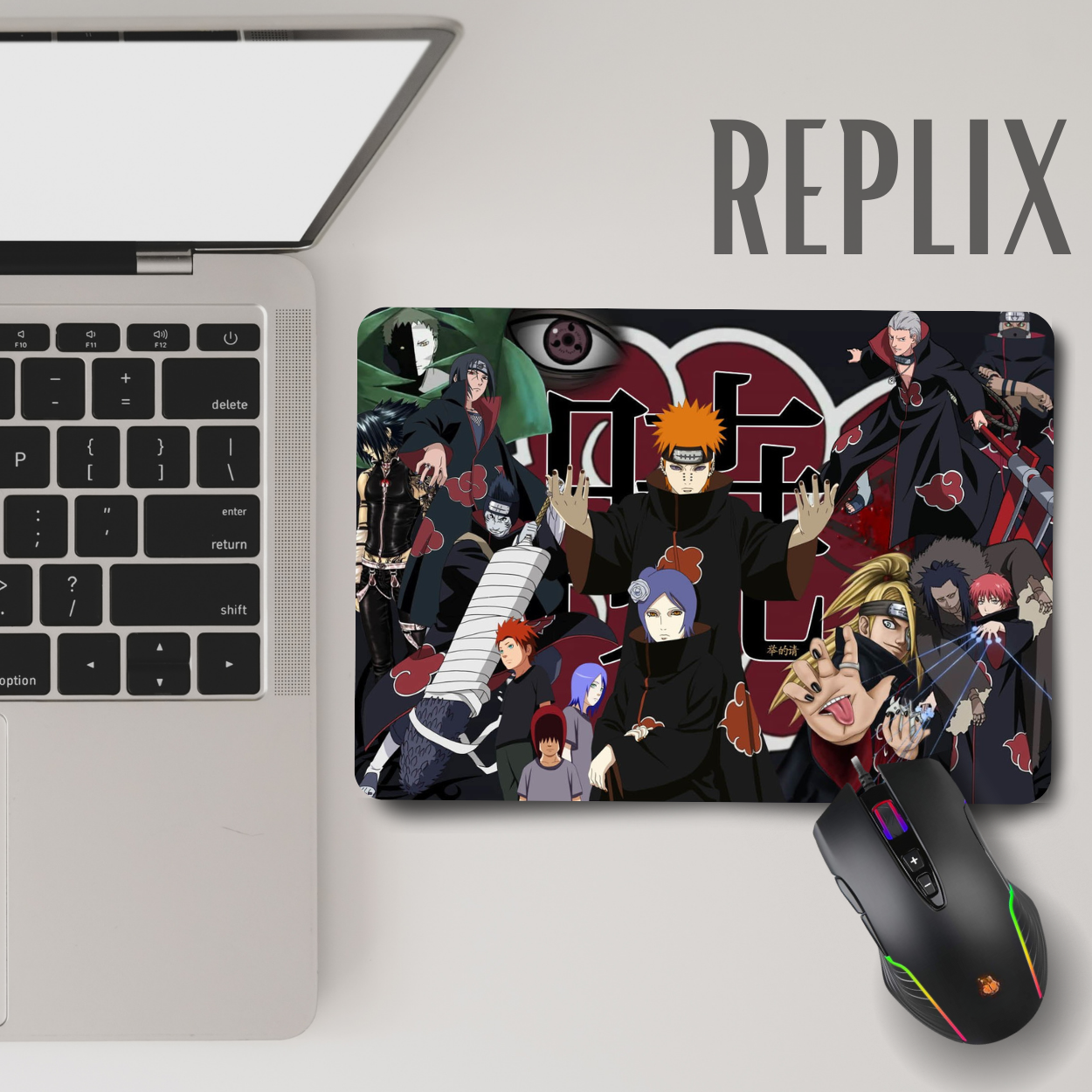 Replix Anime Mouse Pad (9 inch x 7 inch) - Akatsuki 2 Printed Mousepad Mousepad