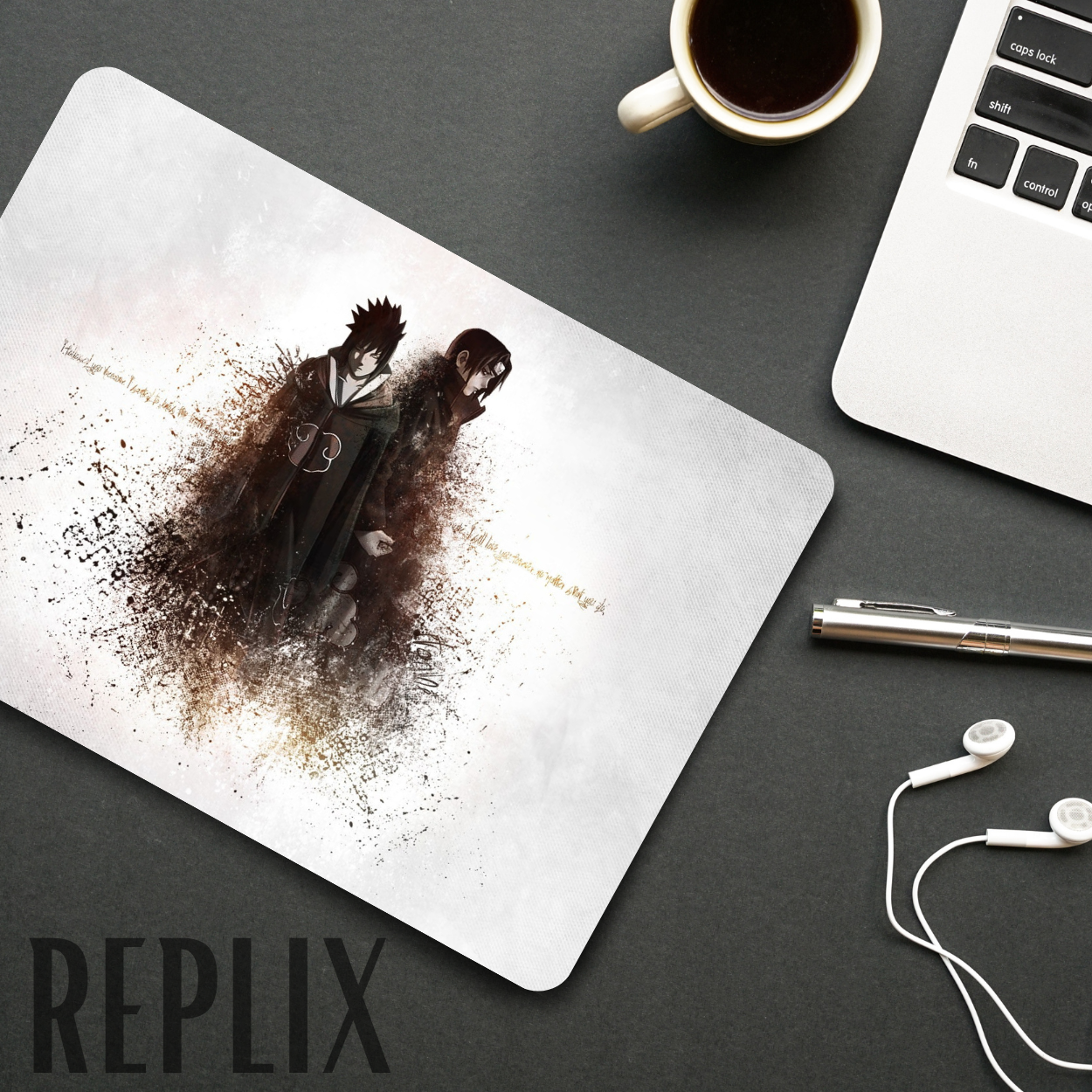 Replix Anime Mouse Pad (9 inch x 7 inch) - Itachi C Printed Mousepad Mousepad