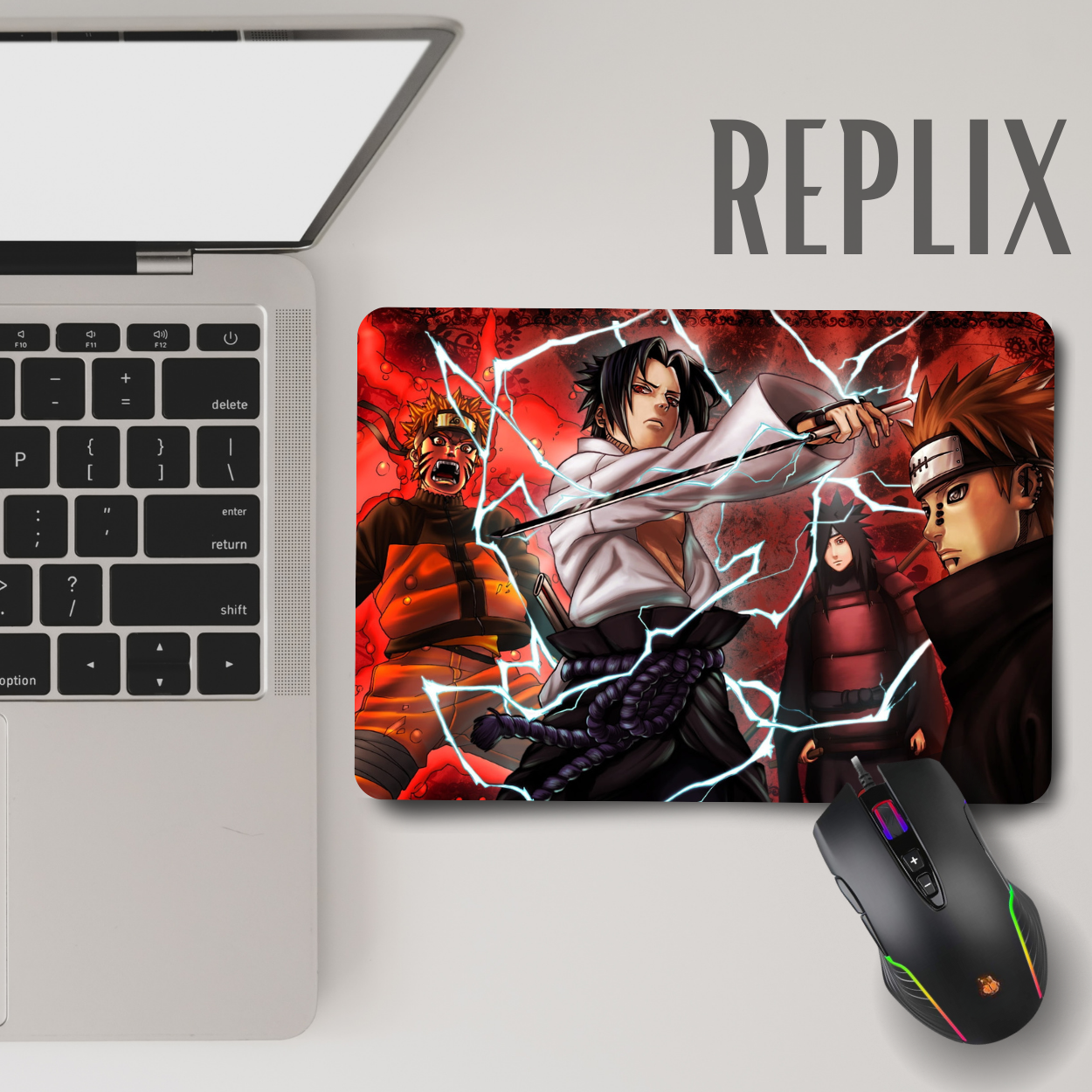 Replix Anime Mouse Pad (9 inch x 7 inch) - Sasuke 2 Printed Mousepad Mousepad