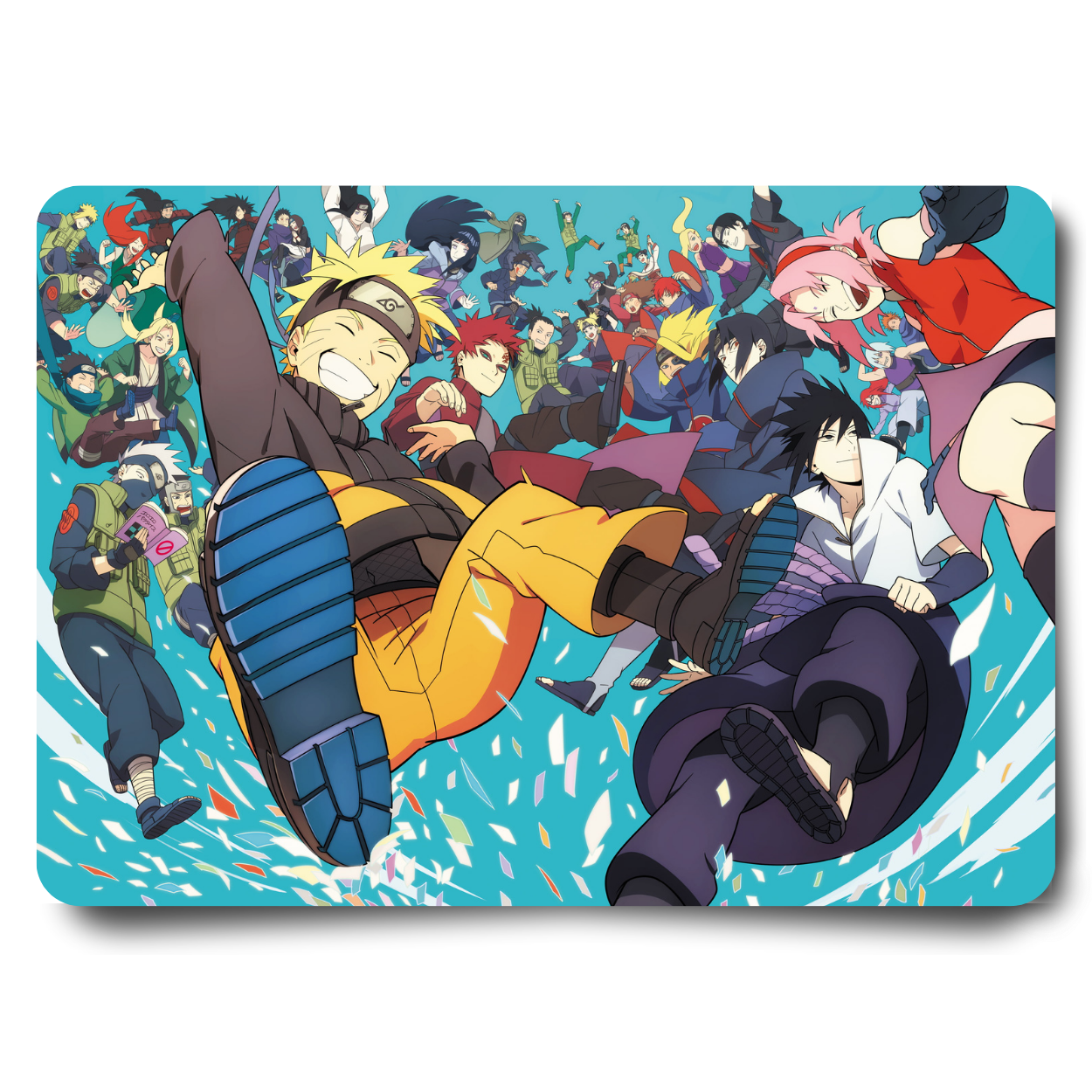 Replix Anime Mouse Pad (9 inch x 7 inch) - Naruto 3 Printed Mousepad Mousepad