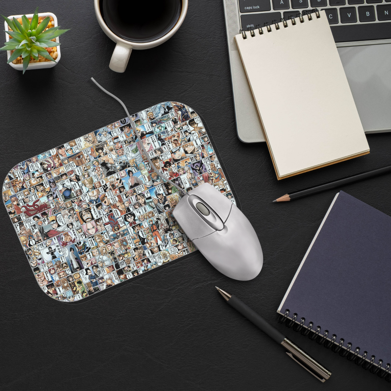 Replix Anime Mouse Pad (9 inch x 7 inch) - Manga Printed Mousepad Mousepad