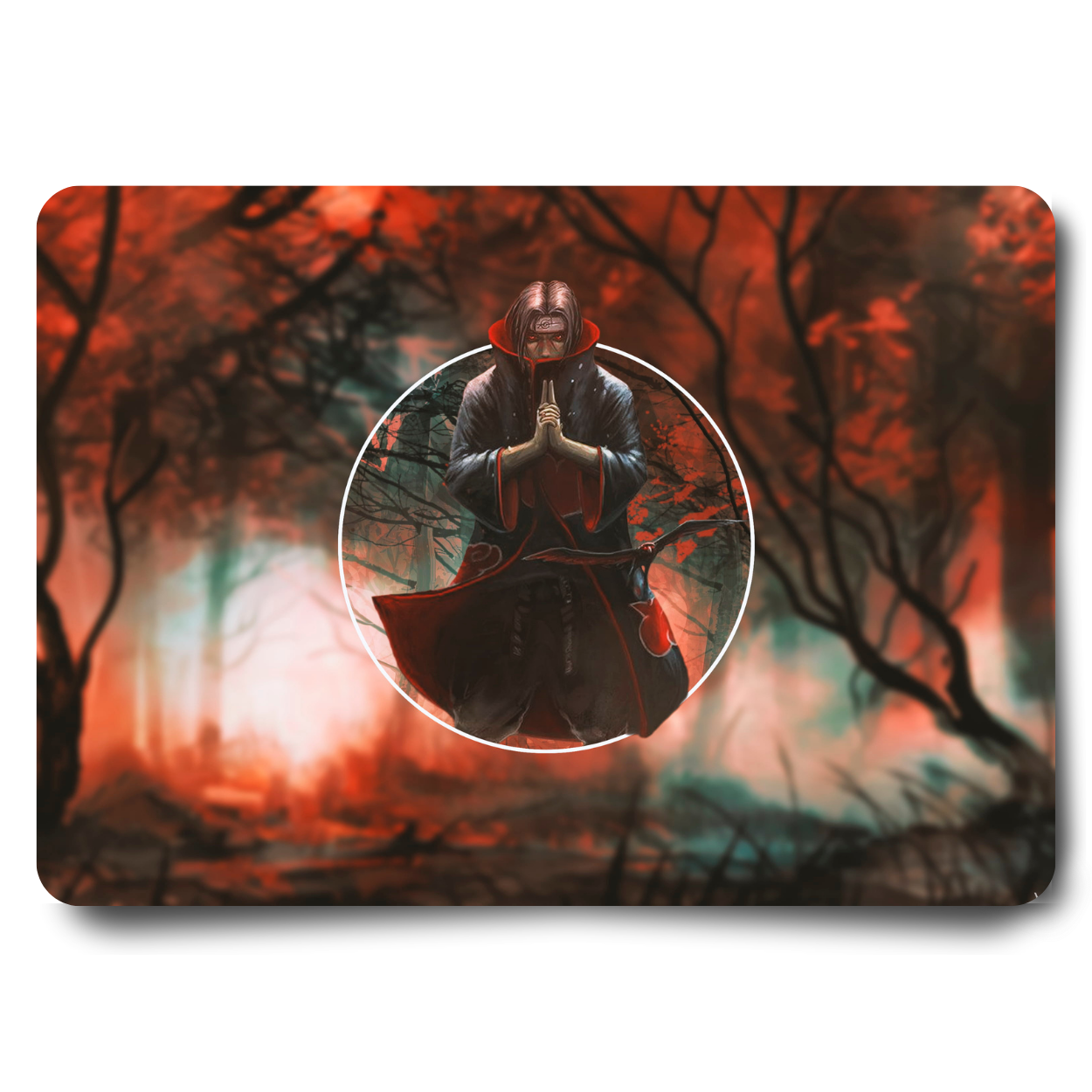 Replix Anime Mouse Pad (9 inch x 7 inch) - Itachi 1 Printed Mousepad