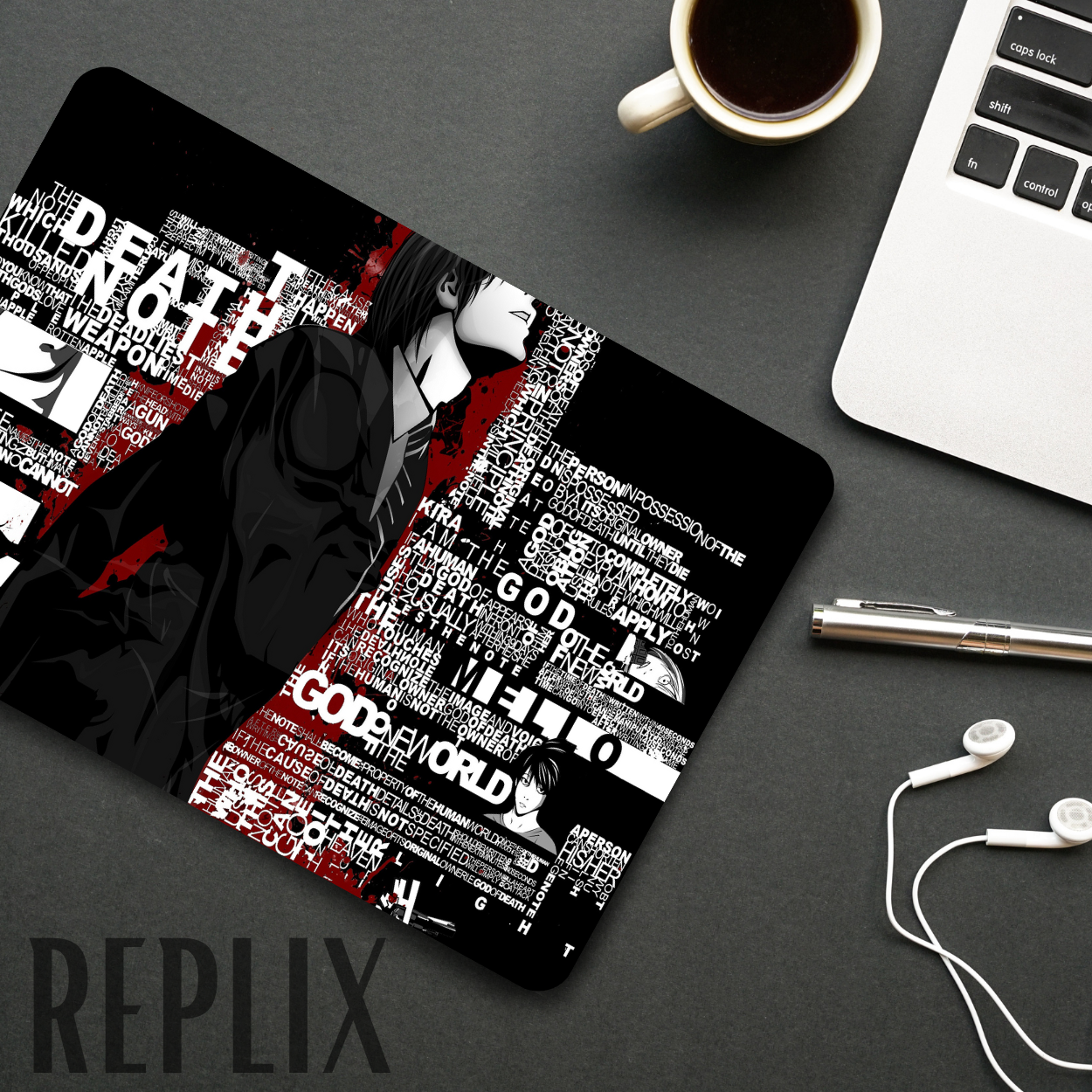 Replix Anime Mouse Pad (9 inch x 7 inch) - Death Note Printed Mousepad Mousepad
