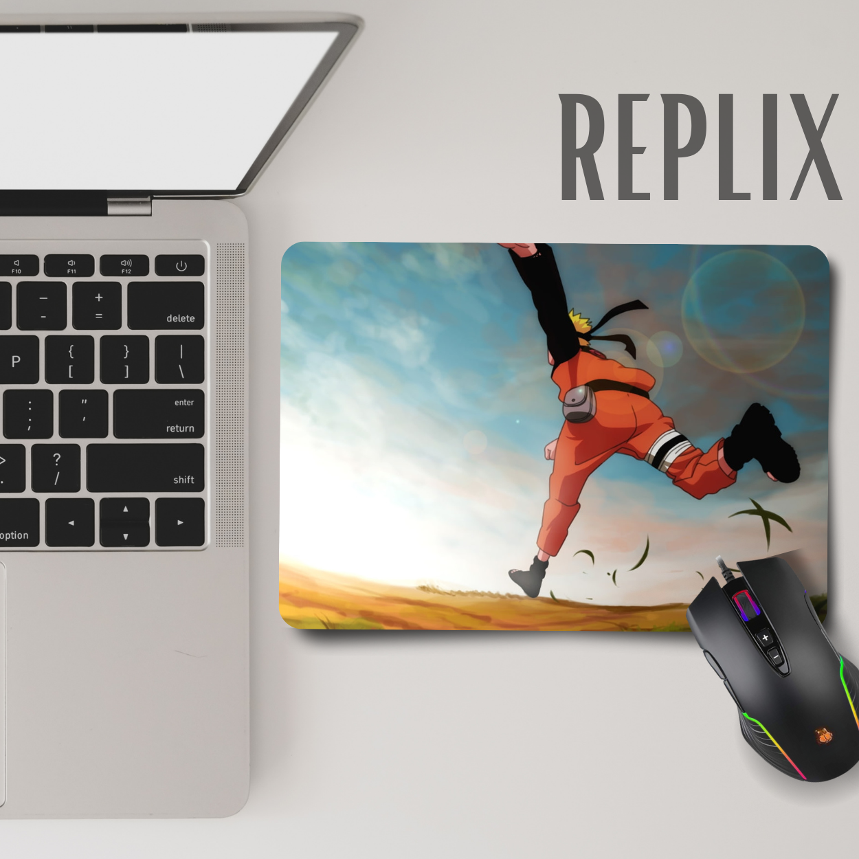 Replix Anime Mouse Pad (9 inch x 7 inch) - Naruto 5 Printed Mousepad Mousepad