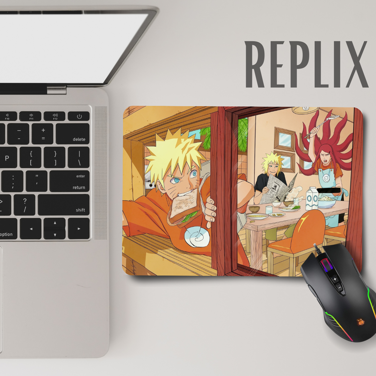 Replix Anime Mouse Pad (9 inch x 7 inch) - Naruto 7 Printed Mousepad Mousepad