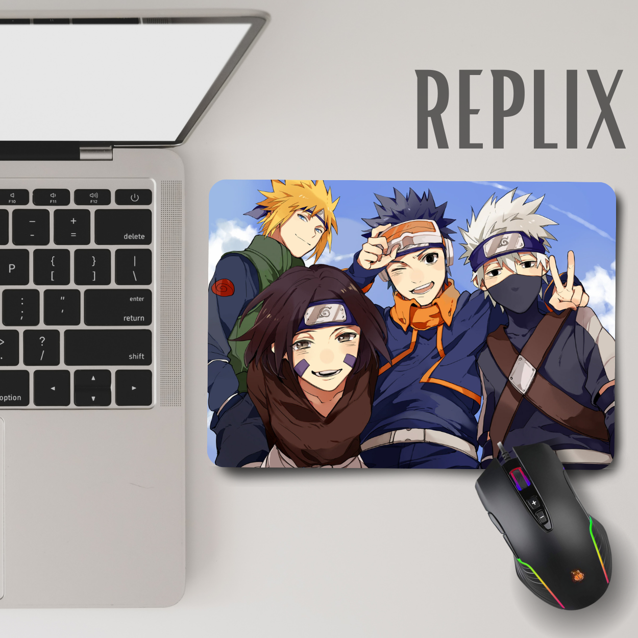 Replix Anime Mouse Pad (9 inch x 7 inch) - Naruto 8 Printed Mousepad Mousepad