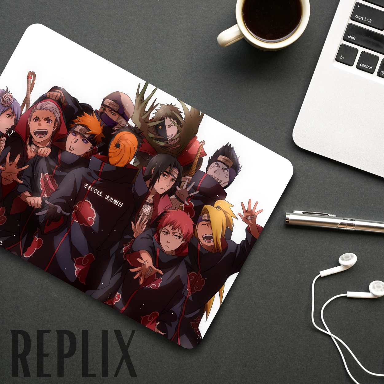 Replix Anime Mouse Pad (9 inch x 7 inch) - Akatsuki 1 Printed Mousepad