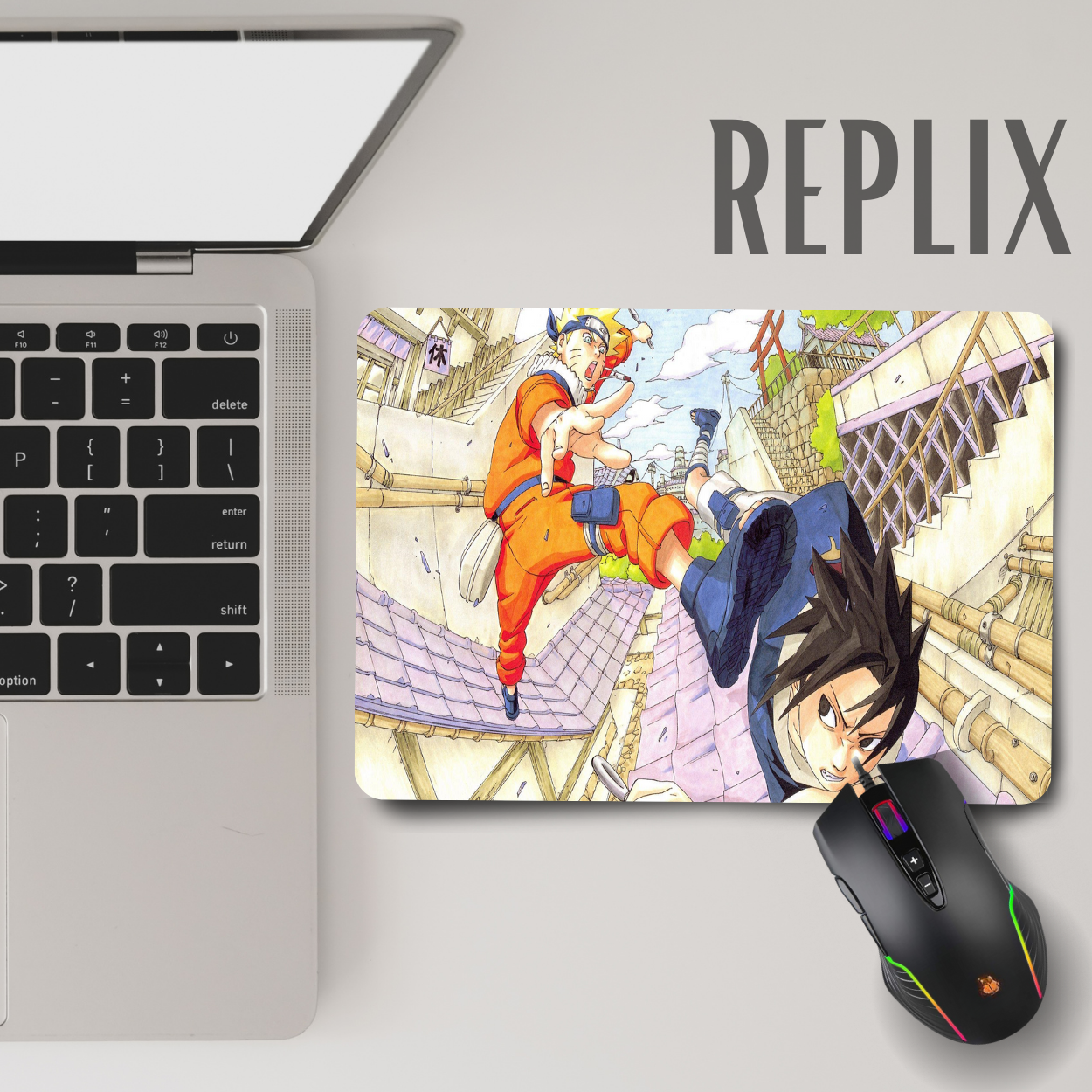 Replix Anime Mouse Pad (9 inch x 7 inch) - Naruto 10 Printed Mousepad Mousepad