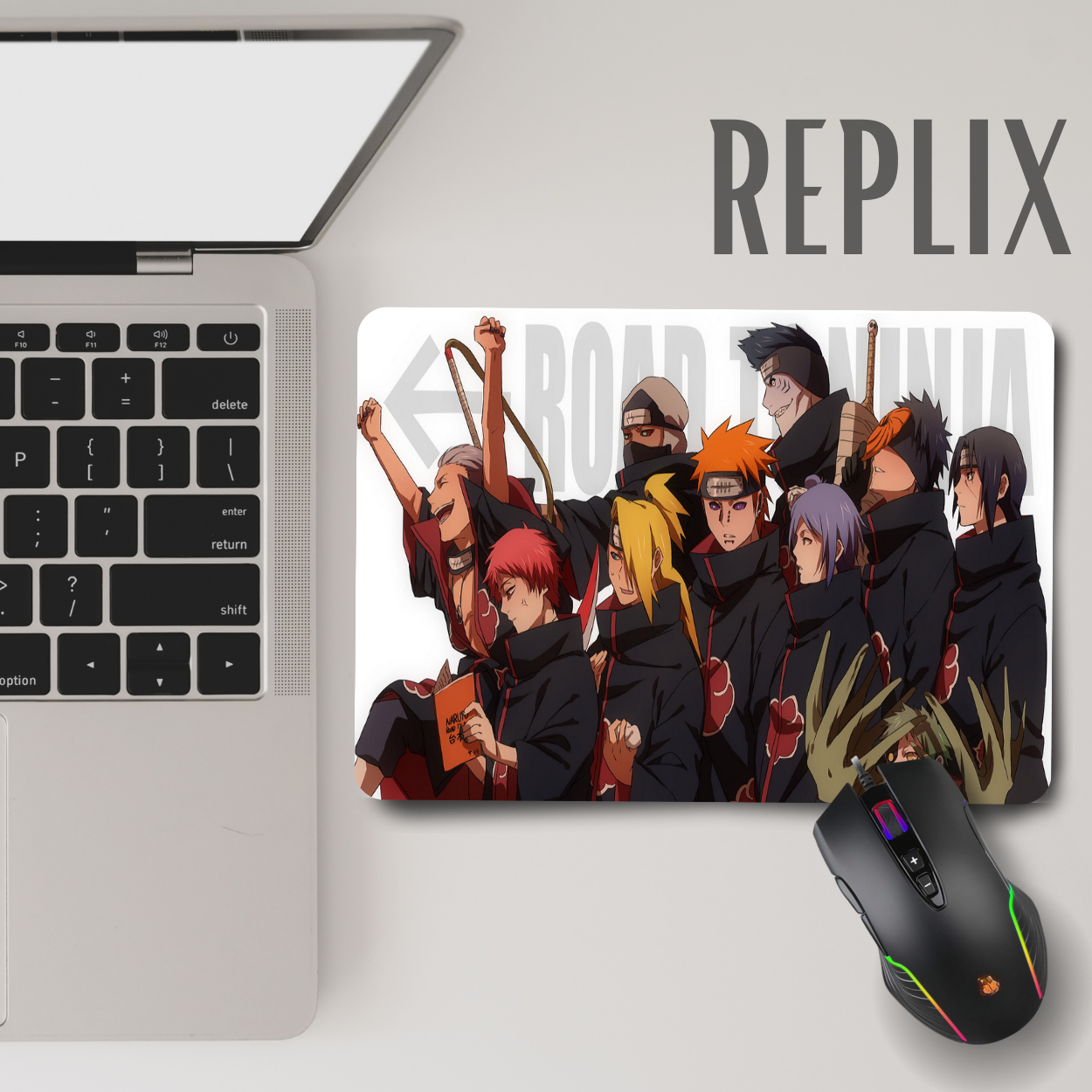 Replix Anime Mouse Pad (9 inch x 7 inch) - Akatsuki 5 Printed Mousepad Mousepad