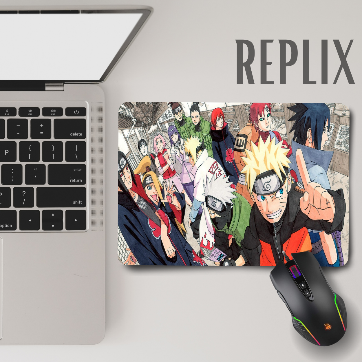 Replix Anime Mouse Pad (9 inch x 7 inch) - Naruto 11 Printed Mousepad Mousepad