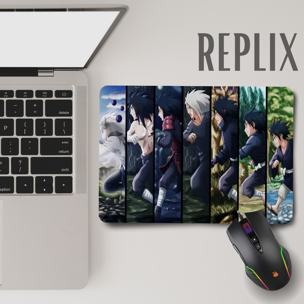 Replix Anime Mouse Pad (9 inch x 7 inch) - Madara New Life Printed Mousepad Mousepad