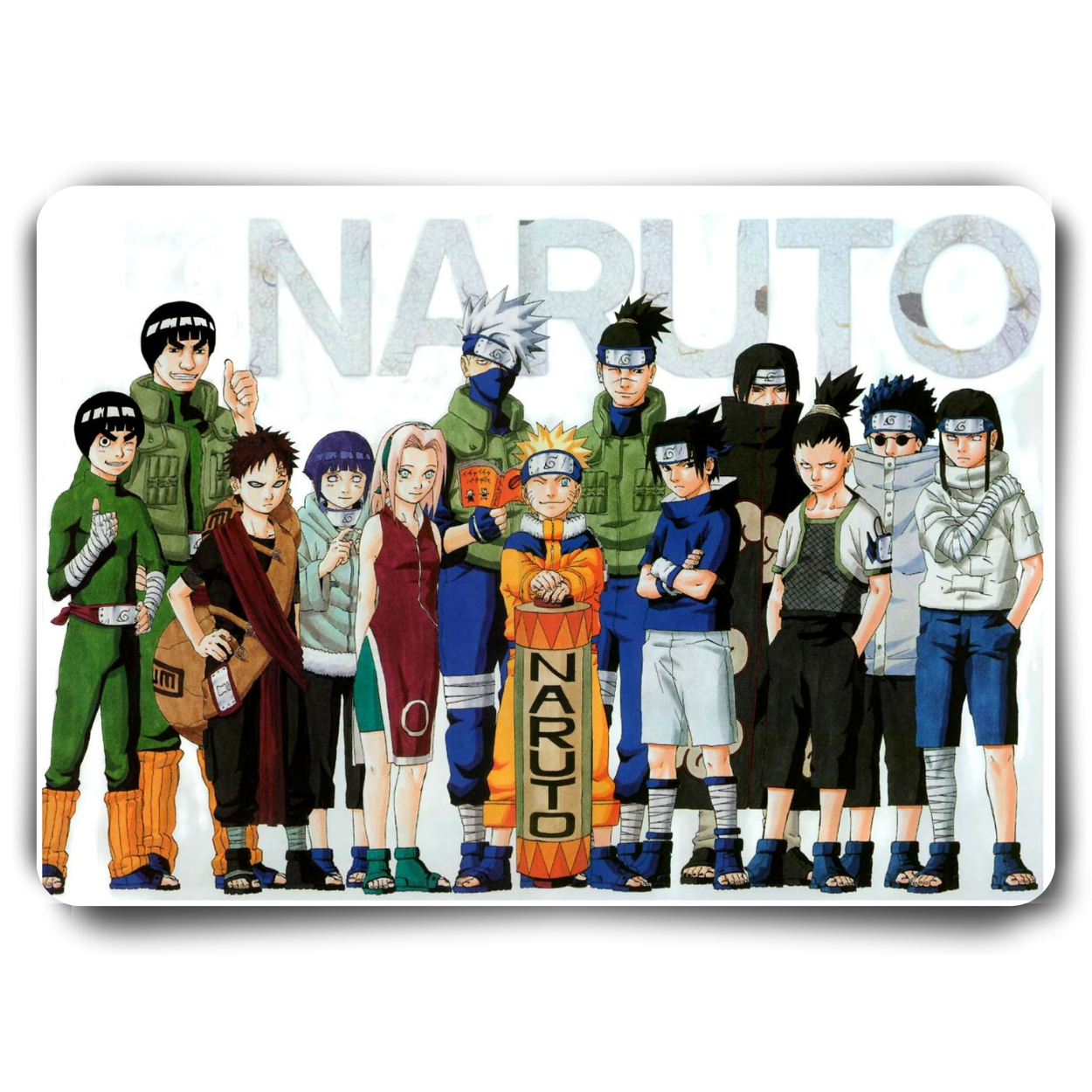Replix Anime Mouse Pad (9 inch x 7 inch) - Naruto 4 Printed Mousepad Mousepad