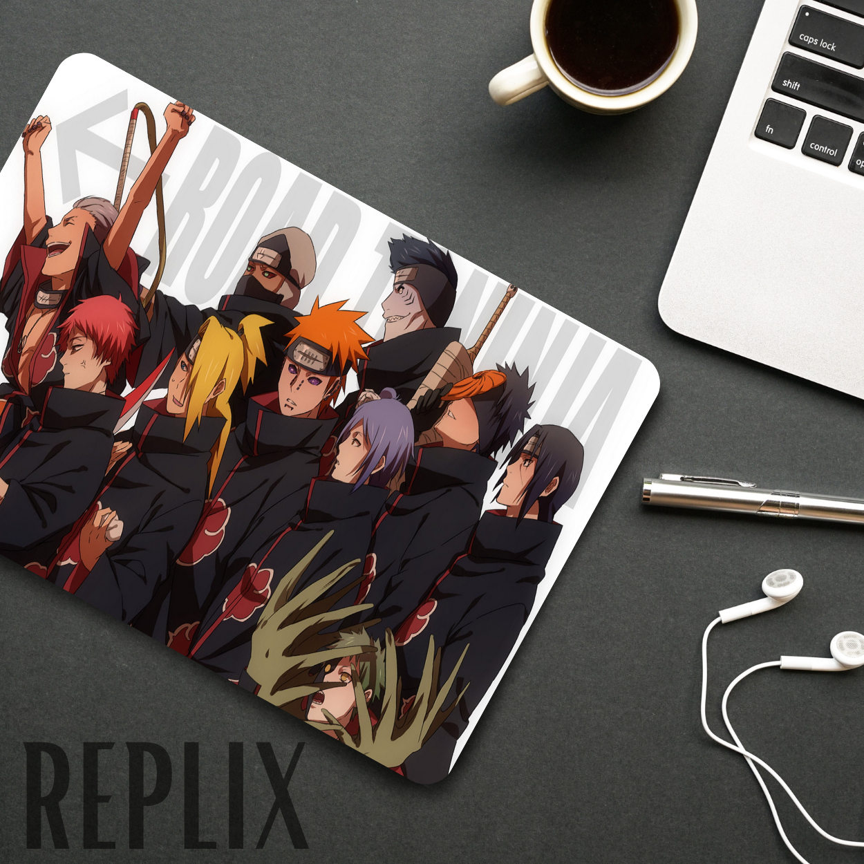 Replix Anime Mouse Pad (9 inch x 7 inch) - Akatsuki 5 Printed Mousepad Mousepad