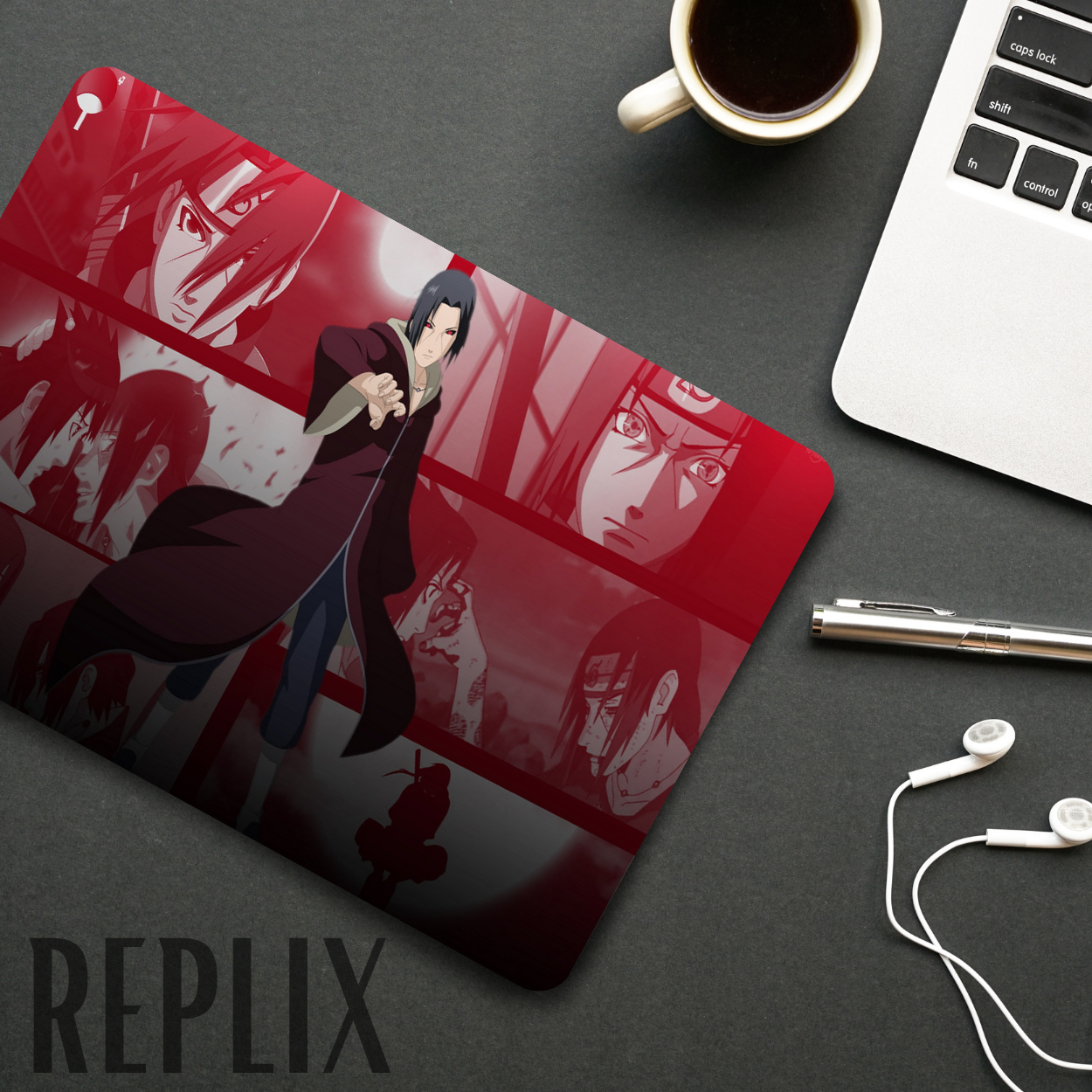 Replix Anime Mouse Pad (9 inch x 7 inch) - Itachi 11 Printed Mousepad Mousepad