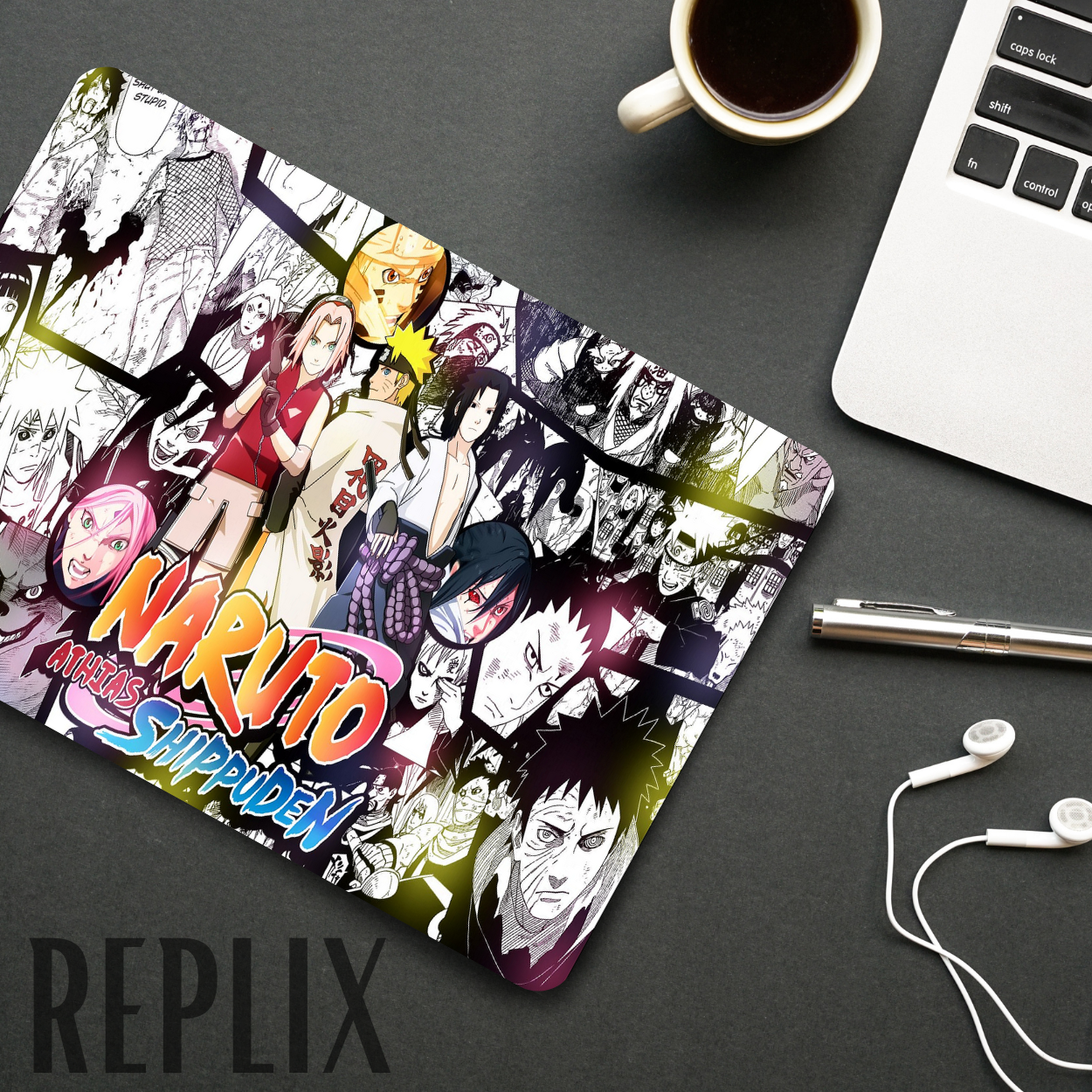 Replix Anime Mouse Pad (9 inch x 7 inch) - Naruto 12 Printed Mousepad Mousepad