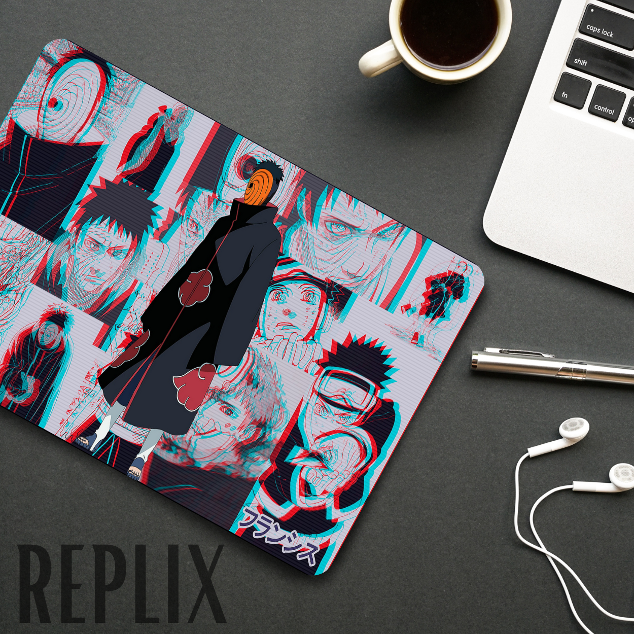Replix Anime Mouse Pad (9 inch x 7 inch) - Obito 1 Printed Mousepad Mousepad