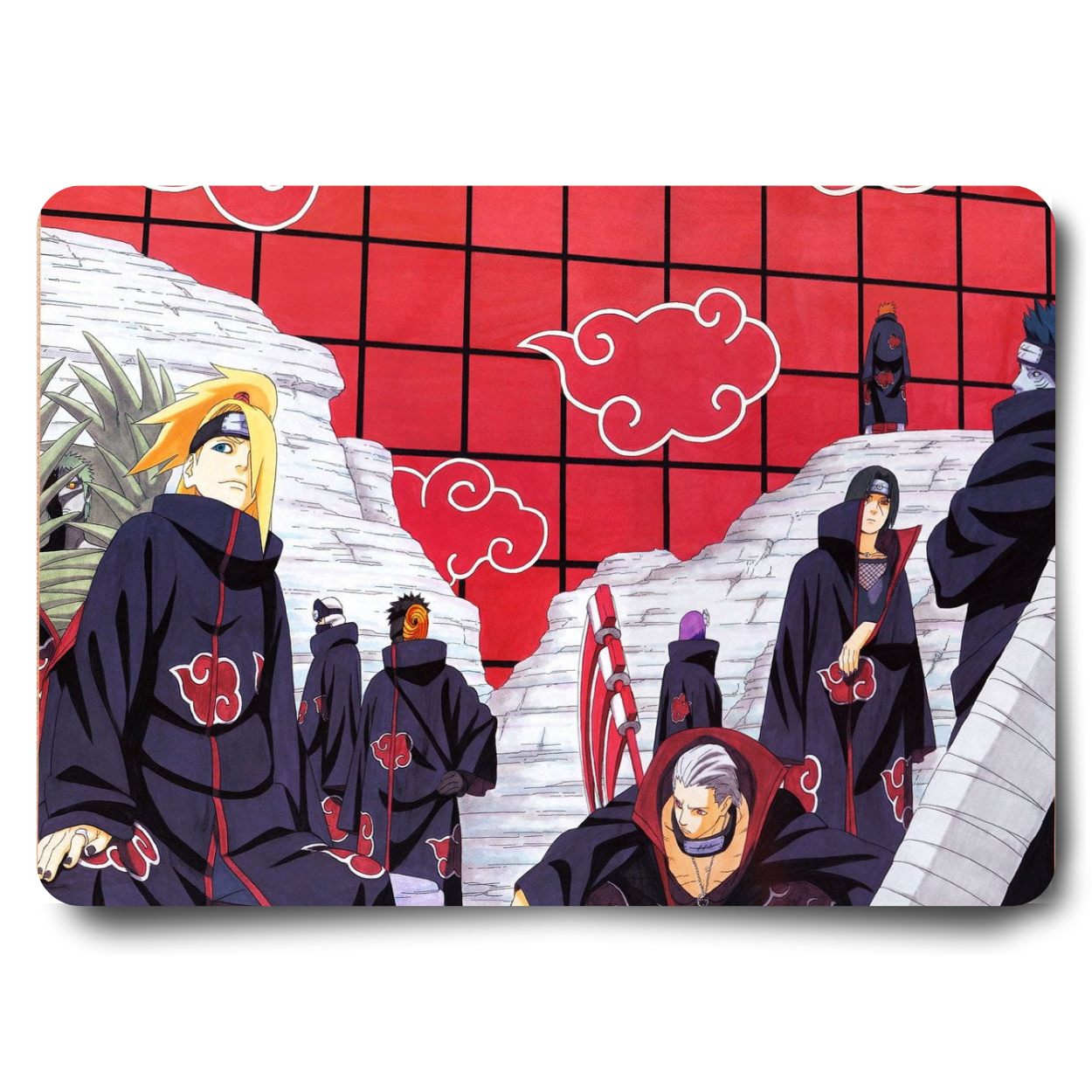 Replix Anime Mouse Pad (9 inch x 7 inch) - Akatsuki 4 Printed Mousepad Mousepad