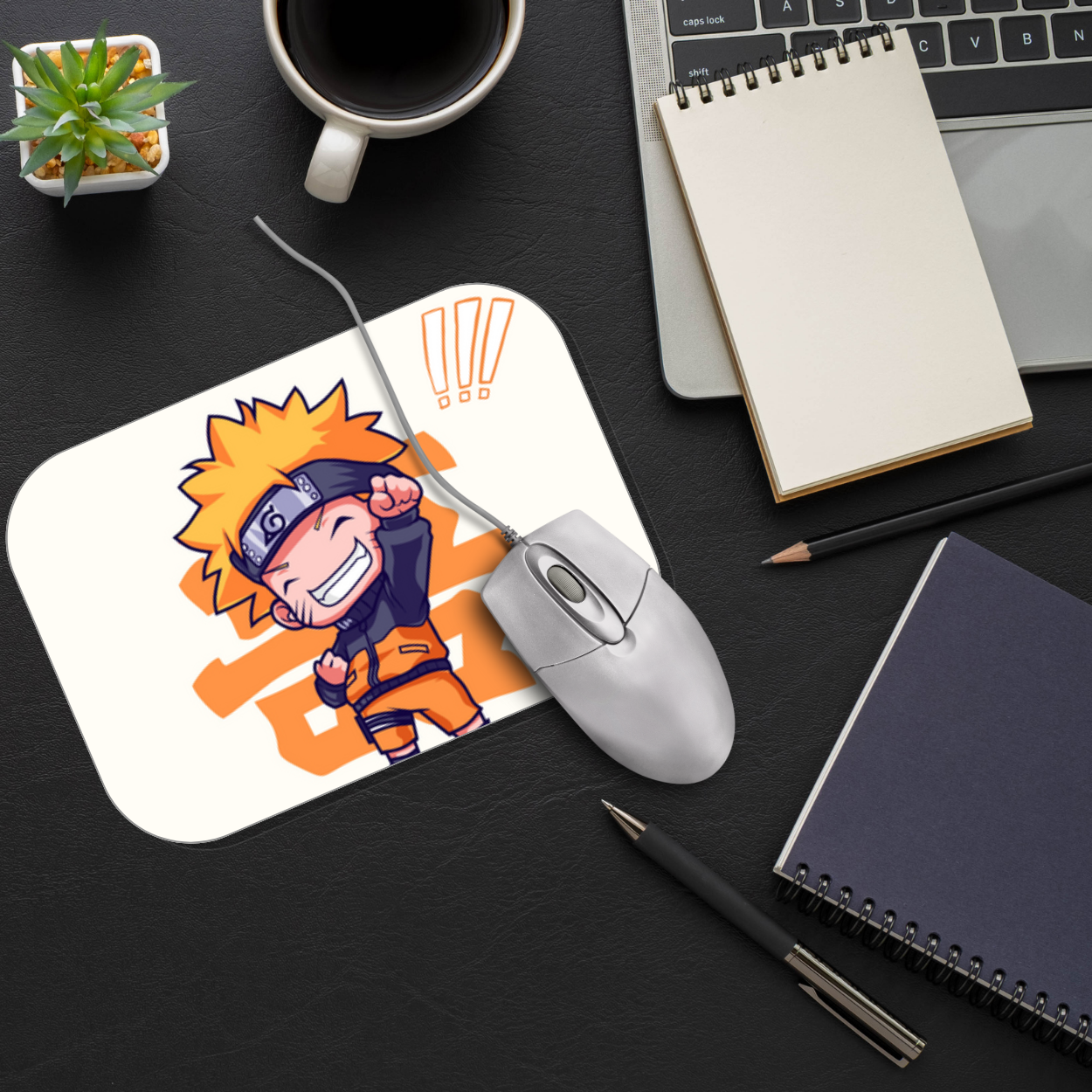 Replix Anime Mouse Pad (9 inch x 7 inch) - Little Naruto Printed Mousepad