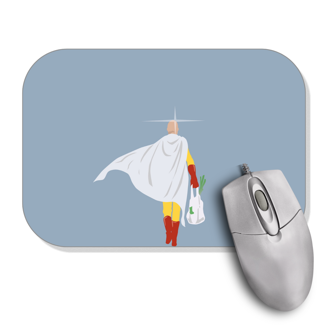 Replix Anime Mouse Pad (9 inch x 7 inch) - Sitama Printed Mousepad Mousepad