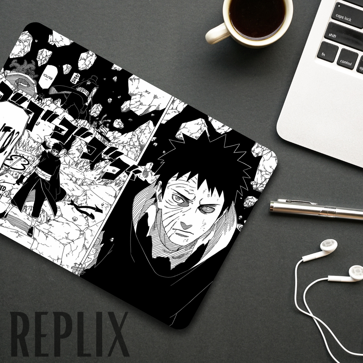 Replix Anime Mouse Pad (9 inch x 7 inch) - Manga Obito Printed Mousepad Mousepad
