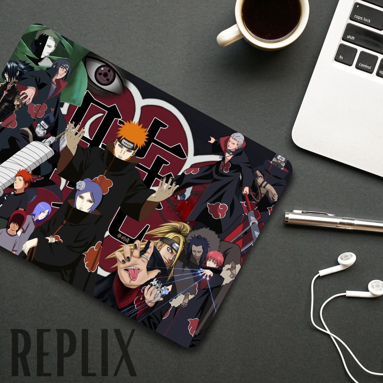 Replix Anime Mouse Pad (9 inch x 7 inch) - Akatsuki 2 Printed Mousepad Mousepad