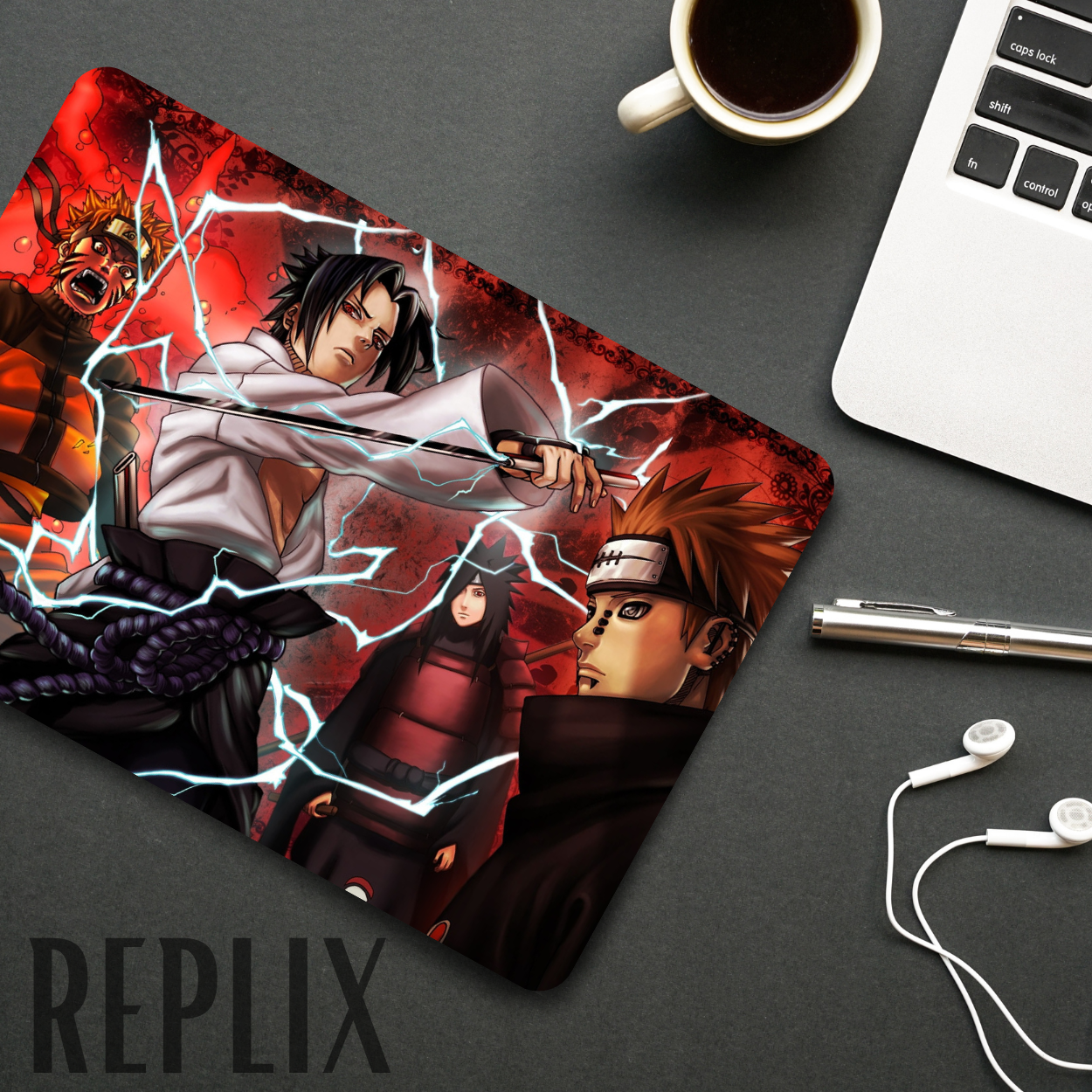 Replix Anime Mouse Pad (9 inch x 7 inch) - Sasuke 2 Printed Mousepad Mousepad