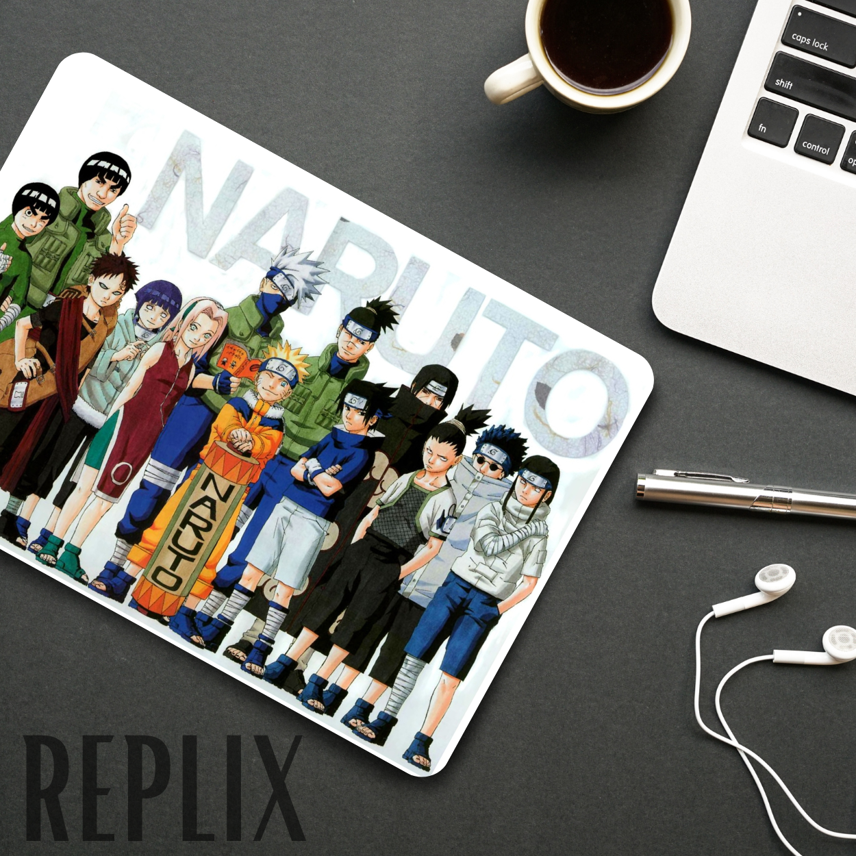 Replix Anime Mouse Pad (9 inch x 7 inch) - Naruto 4 Printed Mousepad Mousepad