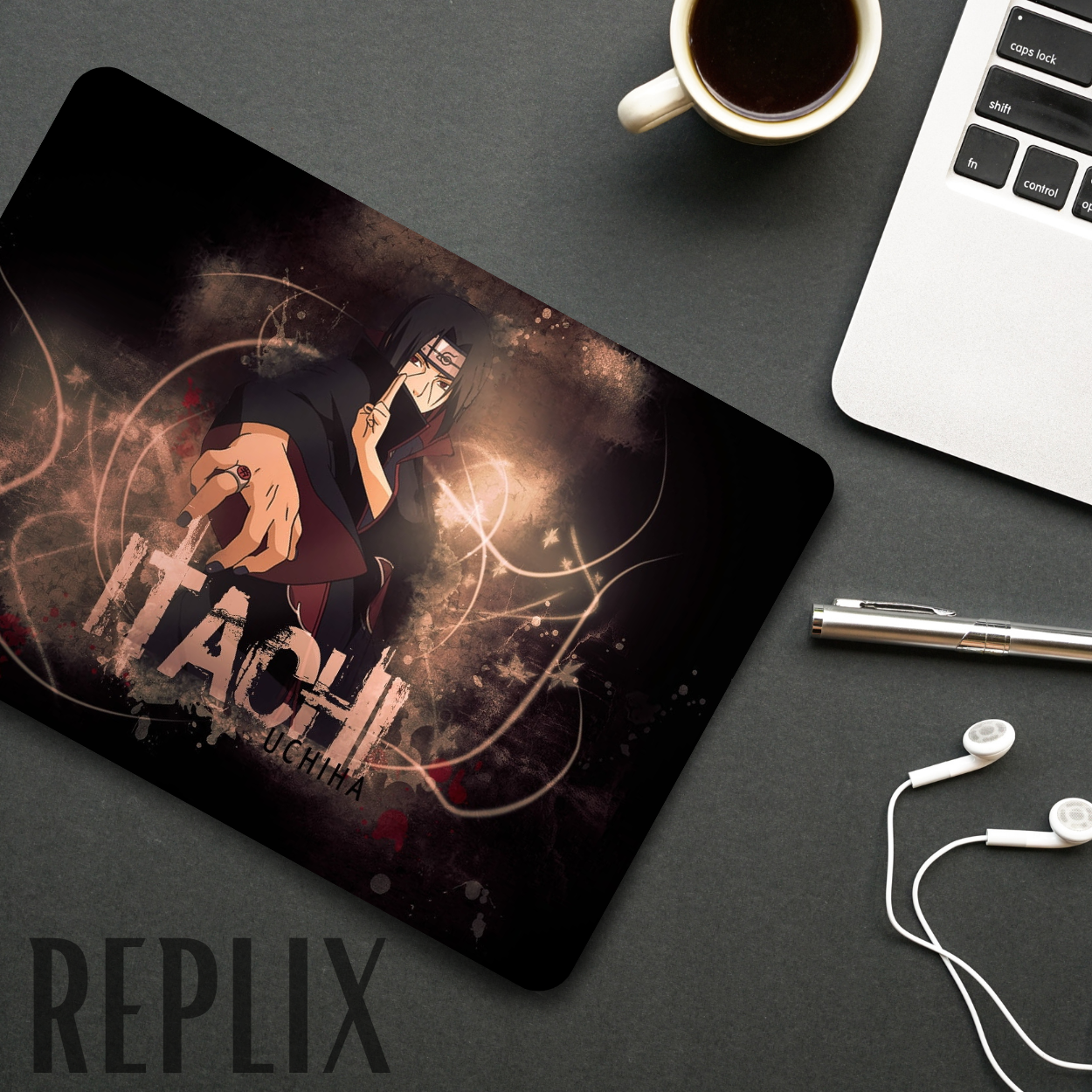 Replix Anime Mouse Pad (9 inch x 7 inch) - Itachi 7 Printed Mousepad Mousepad