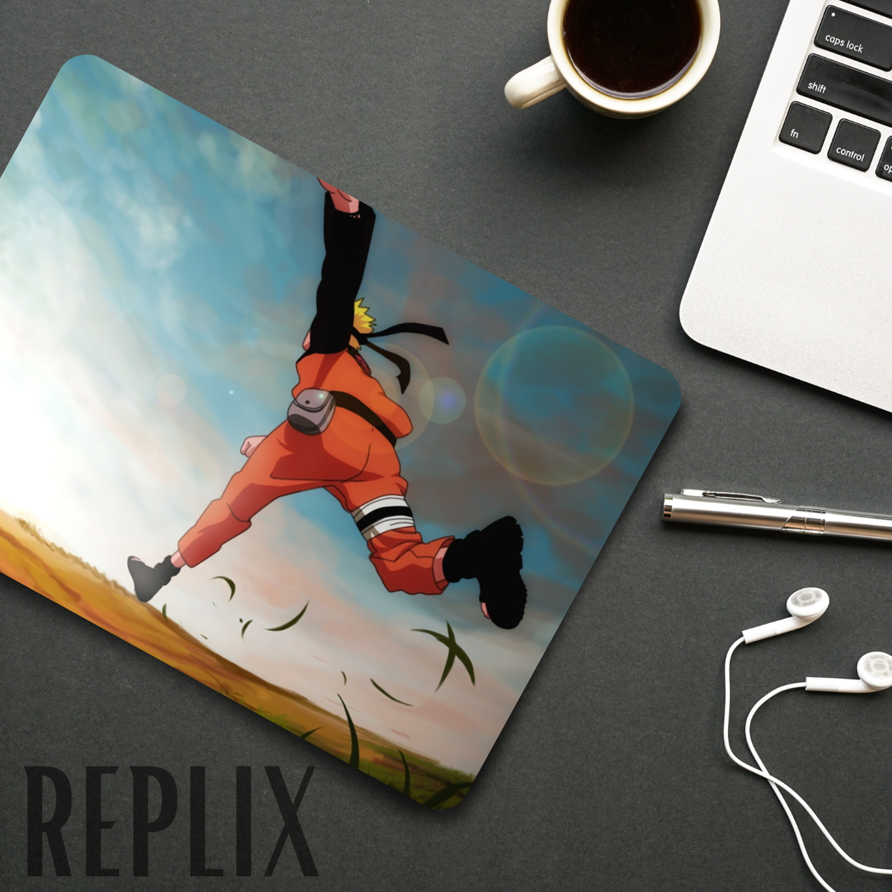 Replix Anime Mouse Pad (9 inch x 7 inch) - Naruto 5 Printed Mousepad Mousepad