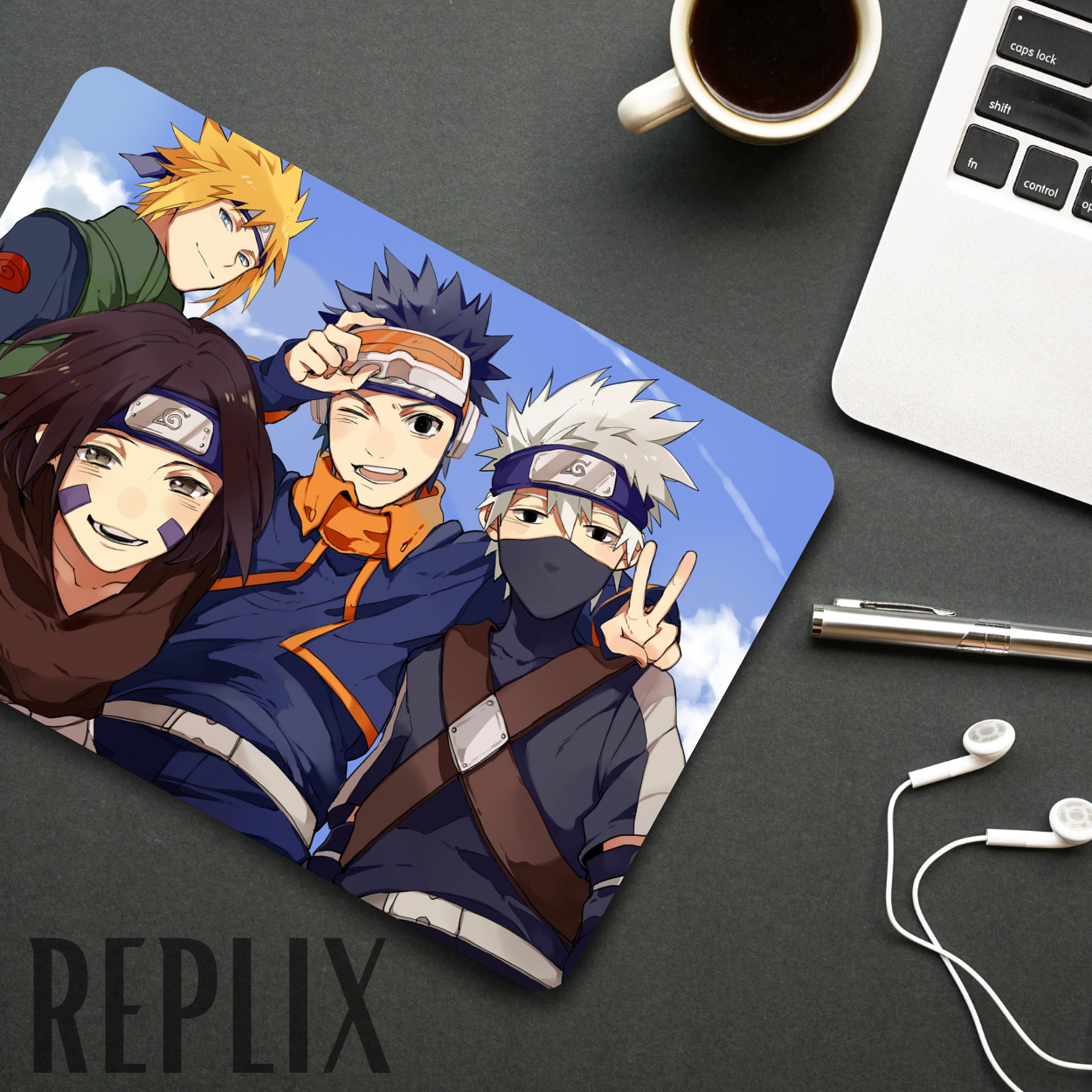 Replix Anime Mouse Pad (9 inch x 7 inch) - Naruto 8 Printed Mousepad Mousepad